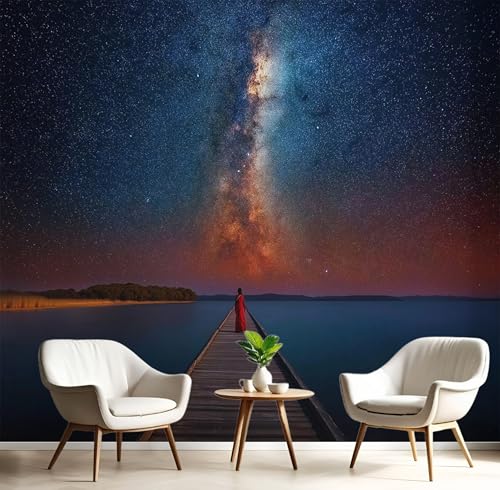 Tapete Effekt 3D Fototapete Blau Rot Galaxy Pier 150X105Cm Seidetapete Panorama Wandbild,Fantasielandschaft Tapeten Wandtapete Schlafzimmer Wohnzimmer Tv Hintergrund Wanddekoration Tapete Effekt 3D Fototapete Blau Rot Galaxy Pier 150X105Cm Seidetapete Panorama Wandbild,Fantasielandschaft Tapeten Wandtapete Schlafzimmer Wohnzimmer Tv Hintergrund Wanddekoration von GSAEIMCT