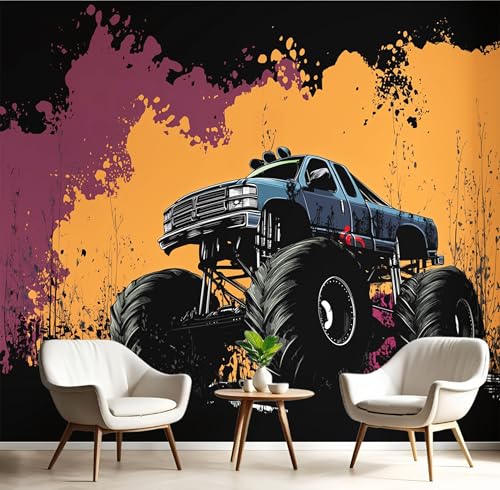 Tapete Effekt 3D Fototapete Orangeblau Personalisierter Lkw 450X300Cm Seidetapete Panorama Wandbild,Felsmalereien Tapeten Wandtapete Schlafzimmer Wohnzimmer Tv Hintergrund Wanddekoration Tapete Effekt 3D Fototapete Orangeblau Personalisierter Lkw 450X300Cm Seidetapete Panorama Wandbild,Felsmalereien Tapeten Wandtapete Schlafzimmer Wohnzimmer Tv Hintergrund Wanddekoration von GSAEIMCT