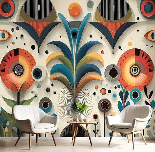 Wandbilder Fototapete Orangeblau Symmetrische Geometrie,3D Effekt Tapete Abstrakte Kunst,Seidenwandbilder Für Wohnzimmer Schlafzimmer Kinderzimmer Esszimmer Tv Hintergrund Wanddekoration,450X300Cm Wandbilder Fototapete Orangeblau Symmetrische Geometrie,3D Effekt Tapete Abstrakte Kunst,Seidenwandbilder Für Wohnzimmer Schlafzimmer Kinderzimmer Esszimmer Tv Hintergrund Wanddekoration,450X300Cm von GSAEIMCT