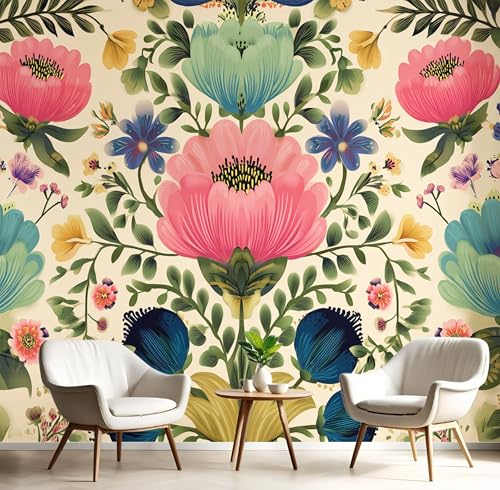 Wandtapete Puderblau Leuchtende Blumen 300X210Cm Kunsttapete Tapeten Wohnkultur Fototapete Elegante Pflanzen 3D Hd Seidenwandbild Büro Kinderzimmer Badezimmer Wohnzimmer Küche Wandtapete Puderblau Leuchtende Blumen 300X210Cm Kunsttapete Tapeten Wohnkultur Fototapete Elegante Pflanzen 3D Hd Seidenwandbild Büro Kinderzimmer Badezimmer Wohnzimmer Küche von GSAEIMCT