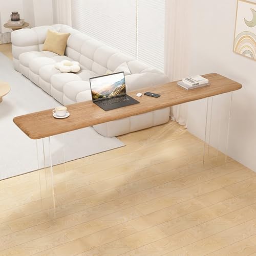 GSATREY Bartisch, Esstisch, Rechteckiger Stehtisch, Kleiner Beistelltisch, Quadratisch, Einfache Montage, Komfort und Stabilität, für Hausbar Kücheninsel Esszimmer(160 * 45cm/63 * 17.7in) von GSATREY