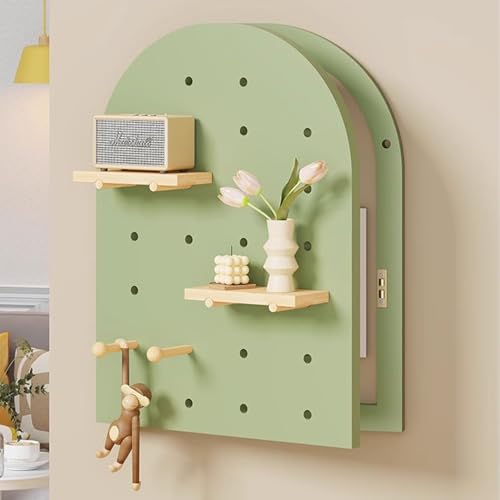 Sicherungskasten Abdeckung Schrank, Kreativ Flip-Cover Dekoratives, Abdecken des Verteilerkastens Abnehmbar Cover, Einfaches Design, für Büro Esszimmer Heimdekoration(Green,50 * 95cm/19.7 * 37.4in) von GSATREY