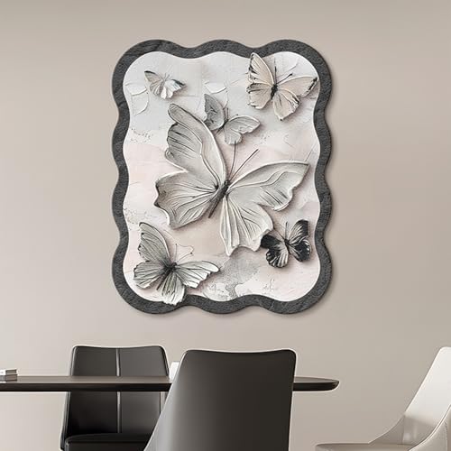 Stromverteiler Kreativ Dekoratives, Abdeckung für Stromzähler Dekorative Malerei, Kreativ Flip-Cover Dekoratives, für Büro Esszimmer Heimdekoration(Black-1,70 * 50cm/27.6 * 19.7in) von GSATREY