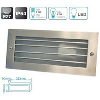 GSC - Aluminium Wandleuchte mit Einbaugitter 0701912 GSC - Aluminium Wandleuchte mit Einbaugitter 0701912 von GSC