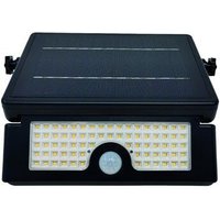 GSC - Cela LED-Solarstrahler mit Bewegungs- und Dämmerungssensor 6W 3000 - 4000 - 6000K IP54 Schwarz von GSC