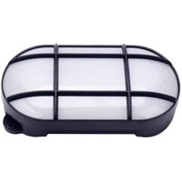 GSC - Cercis ovale LED-Wandleuchte mit Gitter 15W 4000K Schwarz GSC - Cercis ovale LED-Wandleuchte mit Gitter 15W 4000K Schwarz von GSC