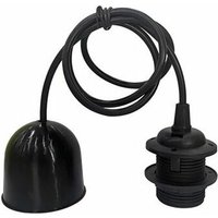 GSC - Cuval Pendelleuchte E27 1M Schwarz von GSC
