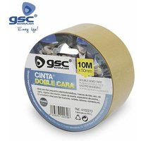 Doppelseitiges Klebeband 50 mm 10 m GSC 004102270 von GSC