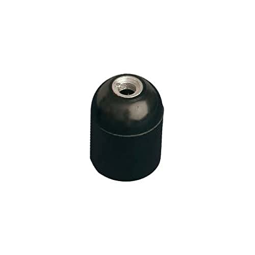 Evila – Fassung E27 Bakelit glatt 4 A 250 V schwarz von GSC