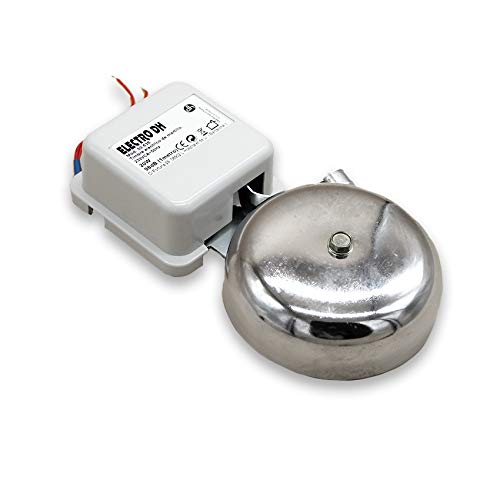 Evila elektrischen Klingel Glocke mit Hammer 10 cm von GSC
