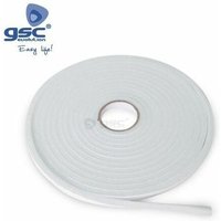 Klebstoff Dichtungsstreifenrolle Schaum 9mm 10M Weiß GSC 003803806 von GSC