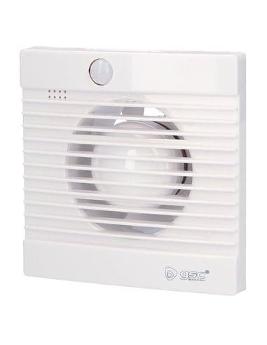 GSC Lapai Haushalts-Abluftventilator mit Bewegungssensor 15W Ø100mm 80m3/h GSC Lapai Haushalts-Abluftventilator mit Bewegungssensor 15W Ø100mm 80m3/h von GSC