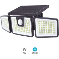 GSC - Marlo led Solar Wandleuchte mit Bewegungs- und Dämmerungssensor, 7W, 6500K von GSC