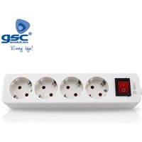GSC - Mega 4-Stecker mit mehreren Basen + Akku-Schalter 000800226 von GSC