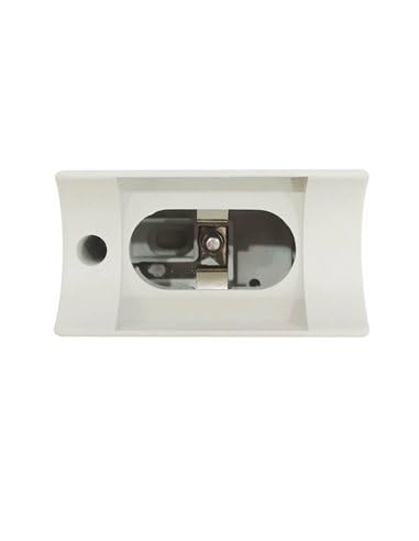 GSC S14s-Lampenfassung, Kunststoff, weiß, Schraubsockel, 33,8 cm breit, 59,6 mm hoch, 250 V, für S14s-Fassungen, 1 A, 50 Hz von GSC