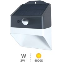 GSC - Senise led Solar Wandleuchte mit Bewegungs- und Dämmerungssensor, 2W, 4000K GSC - Senise led Solar Wandleuchte mit Bewegungs- und Dämmerungssensor, 2W, 4000K von GSC