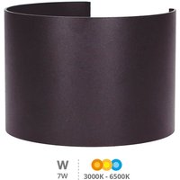 GSC - Sumbe LED-Wandleuchte rund 7W 3000/4000/6000K Anthrazitgrau GSC - Sumbe LED-Wandleuchte rund 7W 3000/4000/6000K Anthrazitgrau von GSC