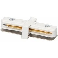 Gerader Stecker für Einphasenstrahler Weiß von GSC
