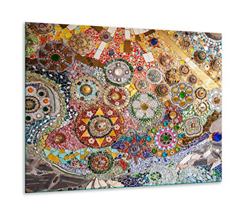 Herdabdeckplatten Ceranfeldabdeckung Spritzschutz Glas 60x52 Mosaik von GSC