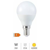 Kugelförmige LED-Lampe 3W E14 4200K von GSC