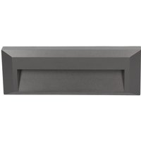 GSC - led Wandleuchte Kuito Serie 4W 3000 - 4000 - 6000K IP65 Anthrazitgrau von GSC