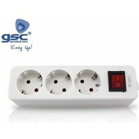 GSC - Mega 3-Stecker mit mehreren Basen + Akku-Schalter 000800276 von GSC