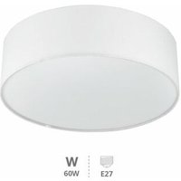 Stoff-Deckenleuchte Gemena 2xE27 Weiß von GSC