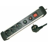 GSC - berspannungsschutz mit 3 Steckdosen und mehreren Sockeln + int 1,5 m 0801084 von GSC