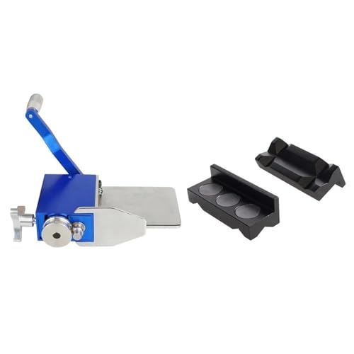 1 Set Bead Roller Tube Pipe Tubing Beader & Vise Jaw Inserts Tool Kit for Ansaug- und Ladeluftkühlerrohre in 5/8 Zoll oder größer(Blue) von GSCLZ
