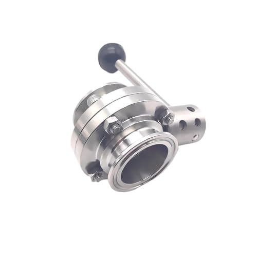 19/25/32/38/51mm Rohr OD Ferrule 50.5/64mm SS304 Schmetterling Tri Clamp Ventil(OD19 Ferrule 50.5) von GSCLZ