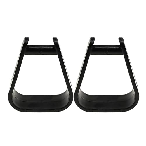 2Pcs Hohe Festigkeit Steigbügel Heavy Duty Kinder Steigbügel for Sattel Liefert 2Pcs Hohe Festigkeit Steigbügel Heavy Duty Kinder Steigbügel for Sattel Liefert von GSCLZ