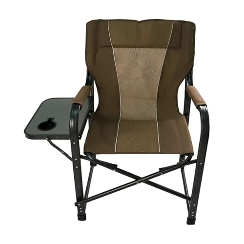 GSCLZ Outdoor-Ausrüstung Stil Freizeit Skizzierstuhl Camping Direktor Rückenlehne Bequemer Klappstuhl Angeln Tragbarer Stuhl(Green) von GSCLZ