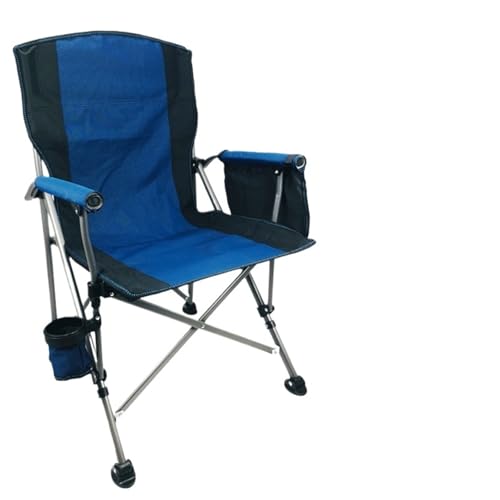 GSCLZ Tragkraft 300 Pfund Outdoor-Freizeitstuhl Klappbarer Strandstuhl Kunststudent Malstuhl Regiestuhl Camping Barbecue(Blue) von GSCLZ