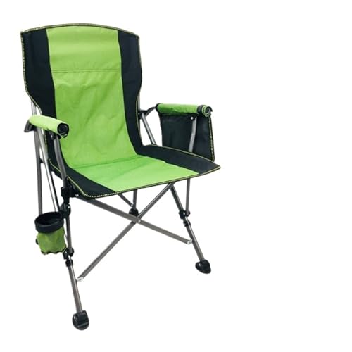 GSCLZ Tragkraft 300 Pfund Outdoor-Freizeitstuhl Klappbarer Strandstuhl Kunststudent Malstuhl Regiestuhl Camping Barbecue(Green) von GSCLZ