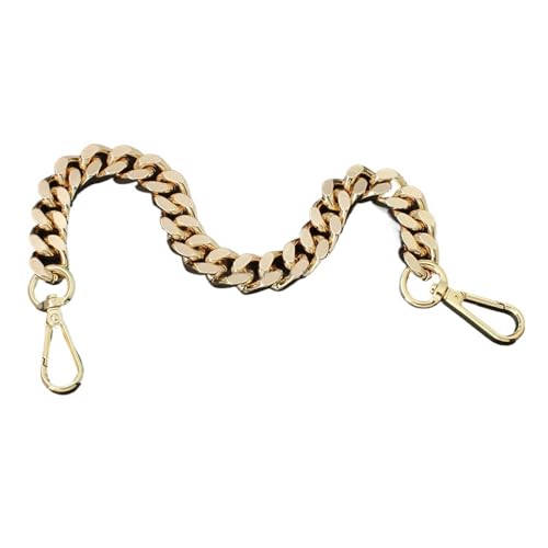 Geldbörsenketten-Riemengriffe, Crossbody-Geldbörsengurte, Schulter-Leichttaschenketten-Riemen for Handtaschen(1 piece,Gold 7.9 inchs(20cm)) von GSCLZ