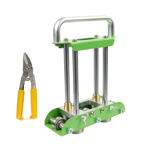 Leichte/professionelle Version, Kantenwulstrolle, Metallbiegewerkzeug for Herstellen von Faltkanten und verschiedenen Metalldächern, Regenabweiser(Lightweight Green) von GSCLZ