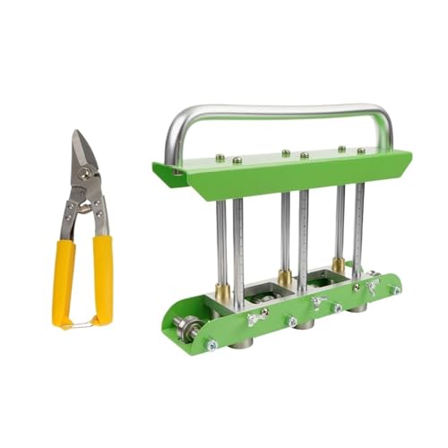 Leichte/professionelle Version, Kantenwulstrolle, Metallbiegewerkzeug for Herstellen von Faltkanten und verschiedenen Metalldächern, Regenabweiser(Professional Green) von GSCLZ