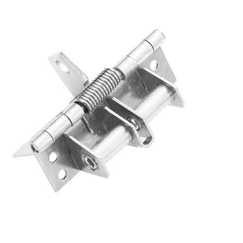 Möbel 90 Grad Multifunktions-Positionierungsscharnier Automatische Schließfeder Selbstausrichtendes Scharnier Möbelzubehör(White) von GSCLZ