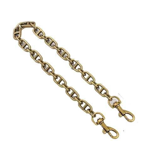 Taschengurt Crossbody Schultergurt Handtaschenkette Gürtelgurte Taschenkette Zubehör(Vintage Gold,100cm) von GSCLZ