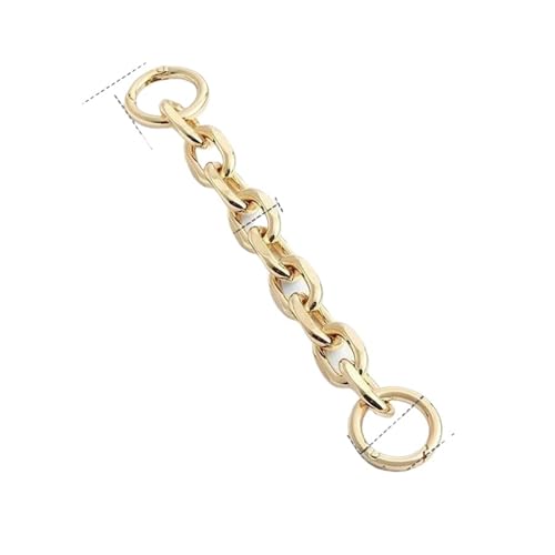 Taschenverlängerungskette, Ersatz-Geldbörsenkette, Taschenanhänger for Umhängetaschen, Handtaschen, Schultertaschen(Gold) von GSCLZ