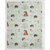 Igel Decke, Fleece Kinderdecke, Erwachsene Decke Igel Decke, Fleece Kinderdecke, Erwachsene Decke von GSFabricArts