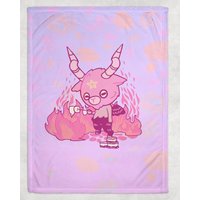 Pastell Goth Decke - Baphomet von GSFabricArts