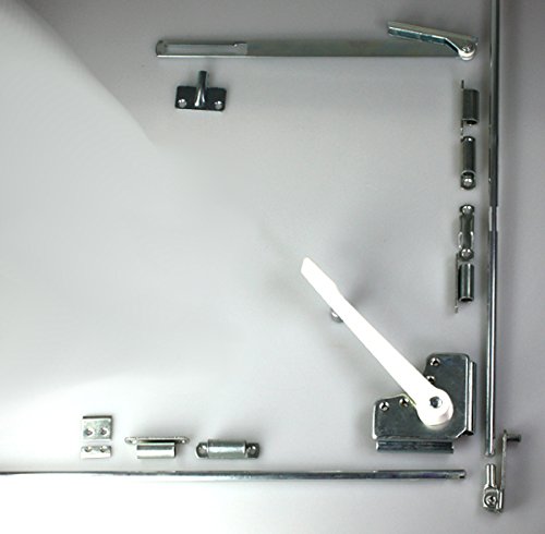 Dreh-Kipp-Beschlag DK17 A weiss zum Aufschrauben Drehkipp Beschlag zum Nachrüsten Dreh-Kipp-Beschlag DK17 A weiss zum Aufschrauben Drehkipp Beschlag zum Nachrüsten von GSG