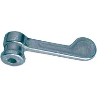 Vorreiber Nr.8310/G/3, 10mm Unters.hell verz. von GSG BAUBESCHLAGE