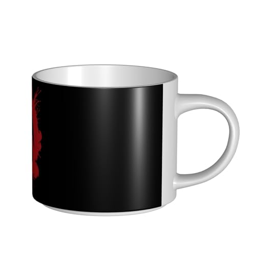 GSGCSBYMLG Spartan Warrior Helm bedruckte große Kapazität Keramiktasse Kaffeetasse von GSGCSBYMLG