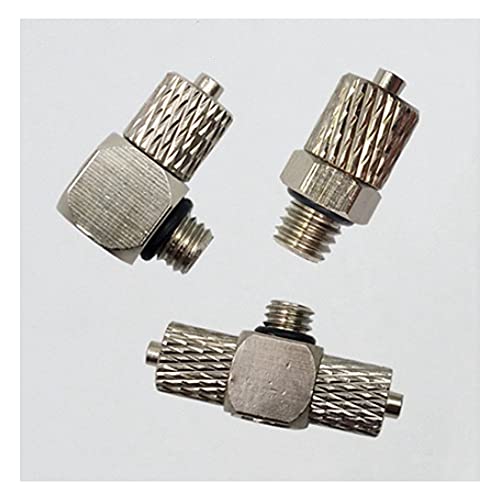 5 stücke 3mm 4mm 5mm 6mm M3 M4 M5 M6 Messing Gerade Ellenbogen Abschlag Schlauchrohr Mini Luft Pneumatische Rohranschluss Schnellanschluss-4-M5.PL von GSHJULAIKJ