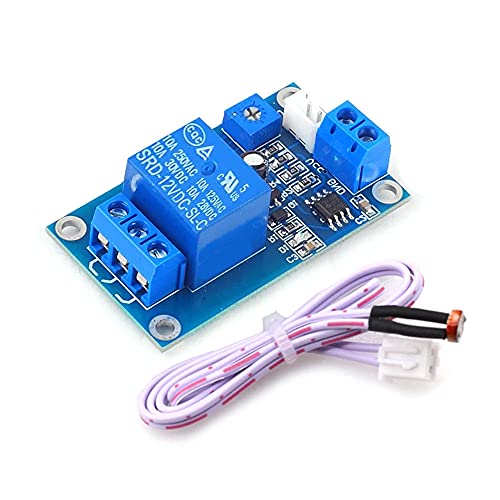 DC 5V 12V 24V 10A Lichtsteuerungsschalter Photoresistor Relais Modul Erkennungssensor Helligkeit Automatisches Steuermodul-5V von GSHJULAIKJ