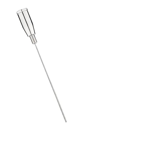 Drahtseil 4 Stück 1,5 mm automatisches Aufhänge-Code-Set aus Edelstahldrahtseil mit Schließfach, Sicherheitslast 30 kg, einstellbar 0,5–3,0 m(2M X4pcs,D - transverse hole) von GSJNHY