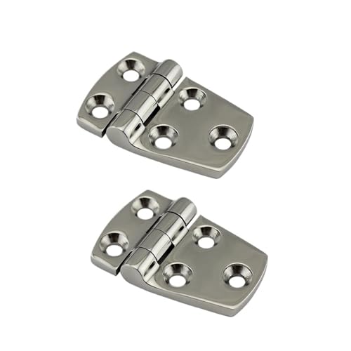 Fenster Scharniere 2 STÜCKE 316 Edelstahl Boot Kurze Seite Scharnier Mit 5 Löcher 57mm 70mm Heavy Duty Marine Kurze Seite scharniere(38X57) von GSJNHY