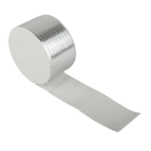 GSJNHY Butyl Band Super wasserdichtes Klebeband, Wandriss, Dachreparatur, hohe Temperaturbeständigkeit, Rohr, Pool, Rettungsband, selbstklebendes, isolierendes Kanal-Fixierband(Color:5m 20cm) von GSJNHY